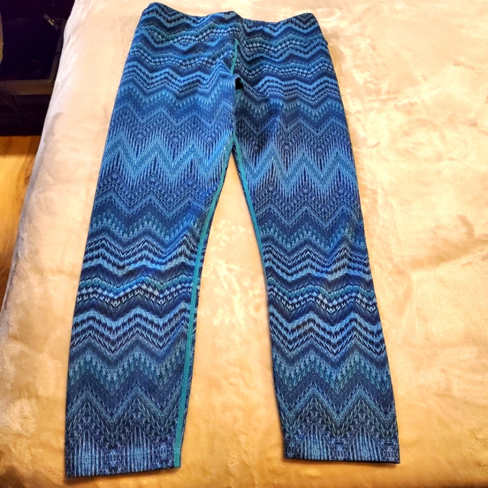 Prana chevron pattern leggings.